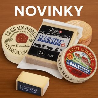 Tento týden představujeme tři luxusní novinky, které si zaslouží místo na každém sýrovém prkénku 🧀✨ 🇫🇷 Petit Livarot – E....